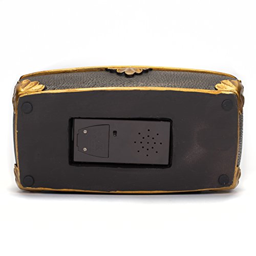 Real Gold Frankincense & Myrrh Regal Christmas Music Box - Plays Joy to The World and We Three Kings - Thumbnail 5