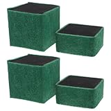 BESPORTBLE Lot de 4 Cubes de Filtration pour Aquarium d'eau Douce – 2 Petits 2 Grands Bl...