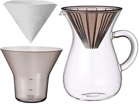 Amazon Slow Coffee Style コーヒーカラフェセット プラスチック 600ml イーユニット 生活雑貨 おしゃれ オシャレ雑貨 クリスマスプレゼント クリスマスギフト クリスマス プレゼント ギフト キッチン雑貨 キッチングッズ コーヒー用品 珈琲 テーブルウェア 収納家具