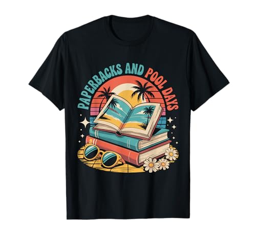 Paperbacks and Pool Days Camiseta