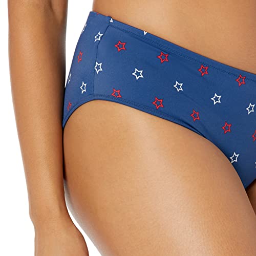 Amazon Essentials Women's Hipster Bikini Swimsuit Bottom, Blue, Stars, X-Large #TOP2