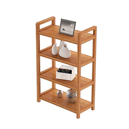 Estante de baño de baño, estante de cocina con soporte para el horno de microondas, estante de almacenamiento del horno de microondas, estante de esquina / color de madera / 70x25x69cm (color de