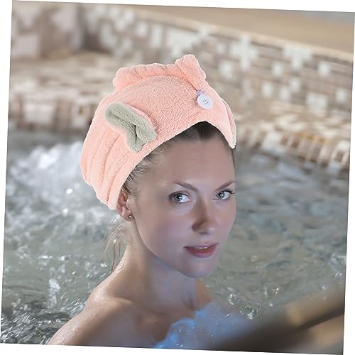 Balacoo 2Pcs Orelhas De Coelho Chapéu De Cabelo Seco Bandanas Para Mulheres Envoltórios De Cabeça Pa