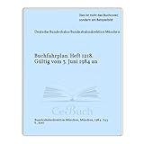  Buchfahrplan. Heft 1218. Gültig vom 3. Juni 1984 an