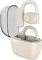 Fone de Ouvido Condução Óssea TWS cancelamento de ruído, Bluetooth 5.2, 35H, IPX5 à prova d'água - Compatível com Apple, iPhone 15 14,13,12,11 (Pro, Pro Max)/XS/XR/XS/X/8 (Plus), iWatch PEI853
