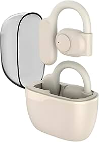 Fone de Ouvido Condução Óssea TWS cancelamento de ruído, Bluetooth 5.2, 35H, IPX5 à prova d'água - Compatível com Apple, iPhone 15 14,13,12,11 (Pro, Pro Max)/XS/XR/XS/X/8 (Plus), iWatch PEI853