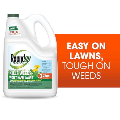 Roundup For Lawns₁ Refill - Tough Weed Killer for Use on Northern Grasses, 1.25 gal.