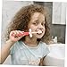 PLAFOPE 3pcs Boy Girl Toothbrush Boys and Girls Toothbrush Rotatable Soft Bristles Comfortable for and Oral Care