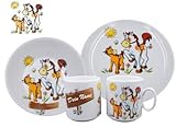 carstens porzellan vase  Carstens Geschirr-Set mit Namen Porzellan Pony/Pferd