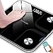 Toyuugo Bluetooth Body Fat Bathroom Scale,Scales Digital Weight,Weight Scale,Body Composition Analyzer Wireless BMI with Smart Phone App Scales,396 Pounds / 180kg Max (Black)