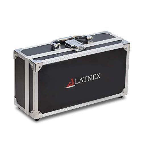 Hf-B3G Triple Axis Hf Rf Emf Meter Analyzer And Detector + Aluminium Case & Calibration Certificate: 50Mhz - 3.5Ghz Measuring Emf From Cell Phones Smart Meters Cell Towers #TOP3