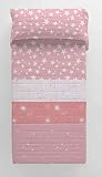COOL KIDS Colcha Bouti Indigo A Pink 90 cm