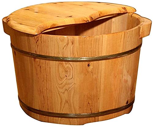Spa de pies de madera para pedicure y masaje