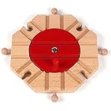 Intercambiable y compatible con la mayoría de las principales marcas ferroviarias de madera.