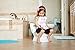 Kidnovations Premium Potty Training Watch - Toilet Training Timer - Rechargeable Water Resistant Digital Watch Reminder to Go Potty Vibrates and Plays Music Keeps Your Child Entertained at Potty Time