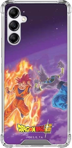 Vista 16 de Skinit Funda transparente compatible con Galaxy A14 5G, diseño oficial de Dragon Ball Super Goku