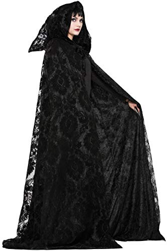Rubies Witches & Wizard Midnight Fancy Hooded Cloak for...