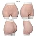 EQAIWUJIE Silicone Panties For Crossdressers Hip Enhancer Butt lift Silicone Panty Shaper Crossdressing Underwear Transgender Dragqueen (Tan, Large)