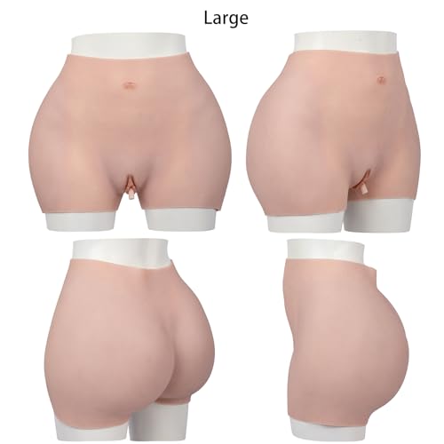 Image of Silicone Panty Big Butt Lifter Hip Enhancer Crossdressing Underwear for Crossdressers Transgender Dragqueen