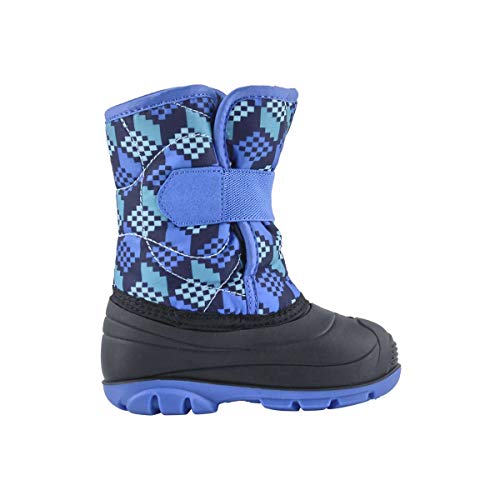 Kamik Boys Snowbug4 Snow Boot , Navy/Strong Blue , 5 Medium Us #TOP3