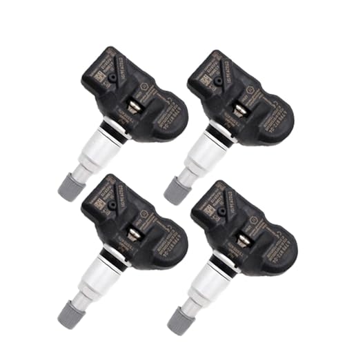 PEXORT Lote de 4 Unidades de Sistema de Control de presión de neumáticos TPMS de 433 for BMW, 5, 6, 7, X1, X3, X4, 36106798872, 6798872, 36106874830, 36106890964 Reemplazo del Sensor de presión