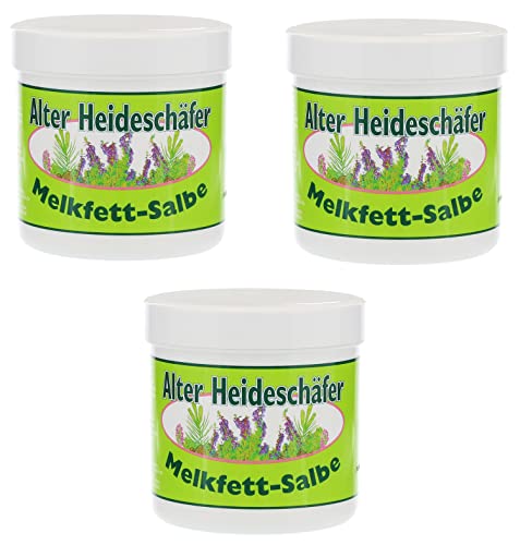 Kräuterhof - Bálsamo para pomadas (3 latas de 250 ml, 3 x 250 ml, grasa de ordeño)