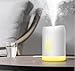 N/ Umidificatore d'Aria Deer Umidificatore Diffusore USB 340 Ml Nebbia Home Office Umidificatore Purificatore d'Aria Deodorante con Luci Notturne A LED