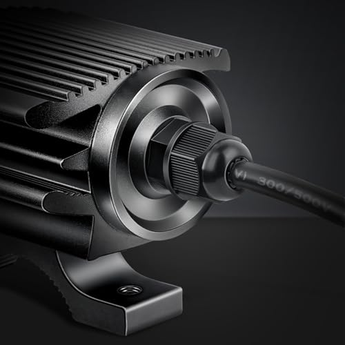 Faros adicionales con LED para moto proyector de alta luminosidad 6000 lm y camión todoterreno 4