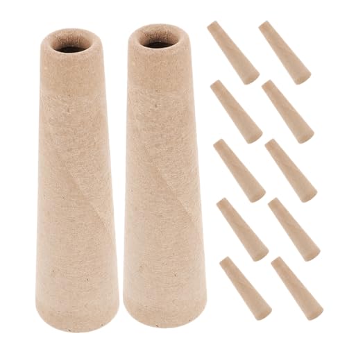 VILLCASE High Efficiency Paper Tube Hair Removal Machine 12pcs Yarn Winder Reels for Wool Yarn Knitting Portable