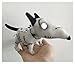 JSJJATF Juguete de Peluche 1 8CM Tim Burton Frankenweenie Peluche Choy Sparky Dog Toy Llaveros Nuevo