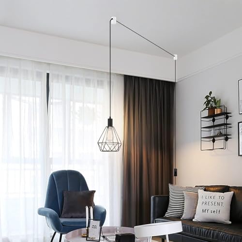 5 Stück Affenschaukel Lampe, Kabelhalter Decke, Affenschaukel,Kabelhalter Decke,Deckenbefestigung für Lampen-Diy,Deckenbefestigung,Aufputz-Kabelhalterung Zur Aufhängung