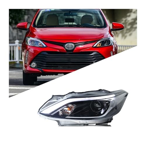 Faros delanteros Toyota Vios 2017-2019 luces de freno intermitentes kit 6