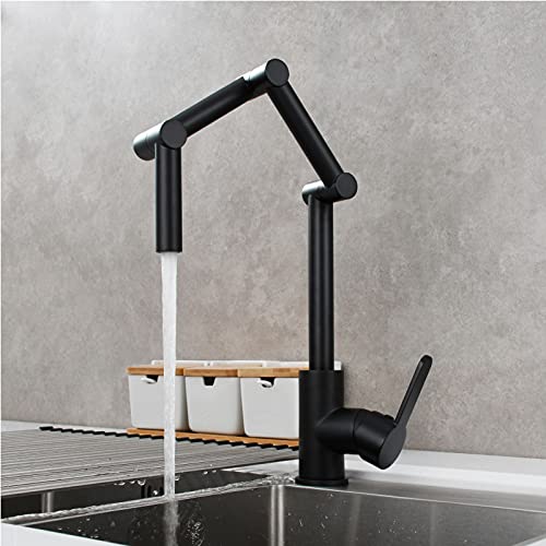 Robinet de cuisine en acier durable au design contemporain épuré - 4