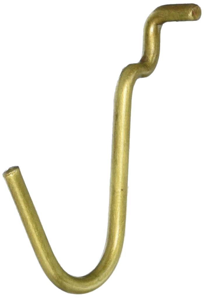 Posh Living 63481 Single Hook, 0.6 x 1.8 x 1.8 inches (1.5 x 4.5 x