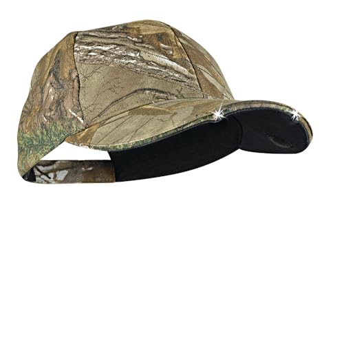 Panther Vision POWERCAP 20/00 Sombreros iluminados con LED   Gorra con pilas iluminadas LED manos libres de alta potencia   Realtree Xtra (CL2 161)