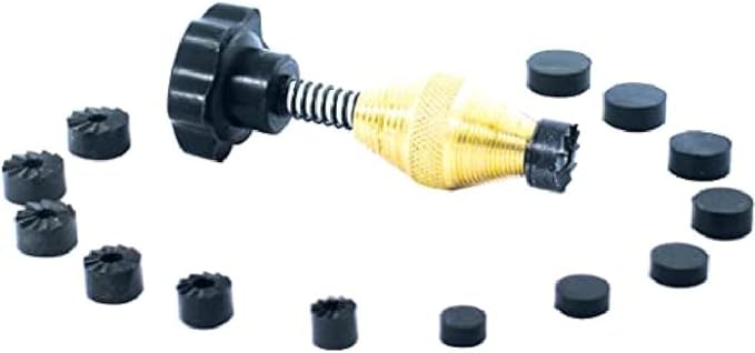 Fresa Per Rettificare Rubinetti 3/8" - 1/2" CAPALDO 212.6MA, 24 Tagli, Made In Italy