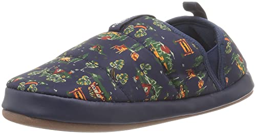 [コロンビア] ネステント モック ツー YU0747 スリッポン ユニセックス 19-20cm Collegiate Navy Camping Print