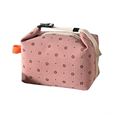 EffiFish Borsa per il pranzo in velluto a coste, 24 cm, conservazione del