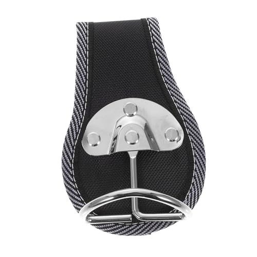 Healifty Soporte de Herramientas Metálico para Martillo y Llave Colgador para Cinturón de Trabajo Organizador Resistente y Seguro para Uso Profesional