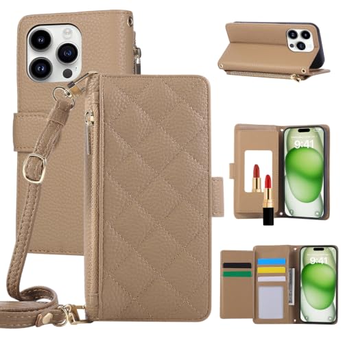 �yWAYYWP�z�K�p iPhone 17 Pro max �P�[�X �蒠�^ �L���e�B���O �~���[ �J�[�h���[ �t�@�X�i�[ ���K���� ������� �A�C�z��17�v���}�b�N�X �g�уJ�o�[ �V�����_�[ ��|�� �΂ߊ|�� ���|�� �����h�~ �A�C�t�H��17 Pro max