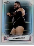2021 Topps Chrome WWE Refractor #76 Bronson Reed Official World Wrestling Entertainment Trading Card in Raw (NM or Better) Condition