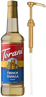 French Vanilla Syrup - 750ml and Pump