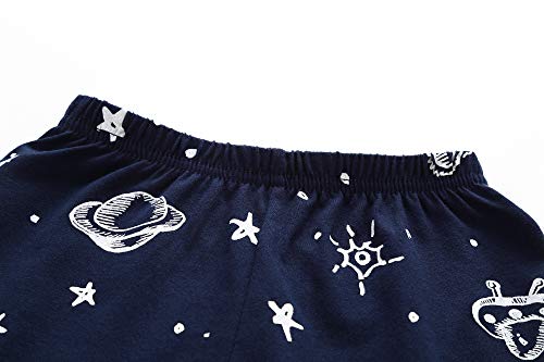 Image of Koian Little Boys Short Pajamas Sets Glow In The Dark Toddler PJS Cotton Kids Sleepwears