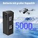 Mavic 3 Series Intelligent Flight Akku 1 Stück 15.4V 5000mAh Unterstützt bis zu 46 Minuten Flugzeit kompatibel mit DJI Mavic 3/3 Pro,Mavic 3/3 Pro Cine,Mavic 3 Classic,Mavic 3 Enterprise Serie