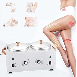 220 V Wachserhitzer, enthaarungswachs, Wachswärmer für Wachs, elektrische Wachswärmer, Doppeltopf für Wellness-Salon, Warmwachserhitzer, für professionelle und zu Hause