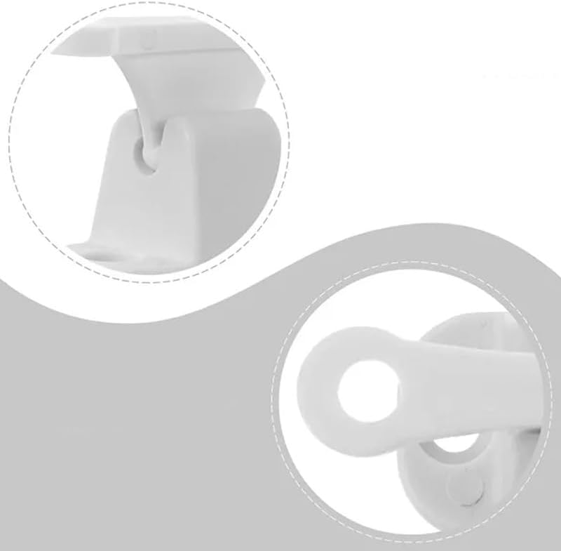 Miniatura 7 de Nylon RV Camper Puerta Push Retenedor Catch Stay Clip Espaciador Titular