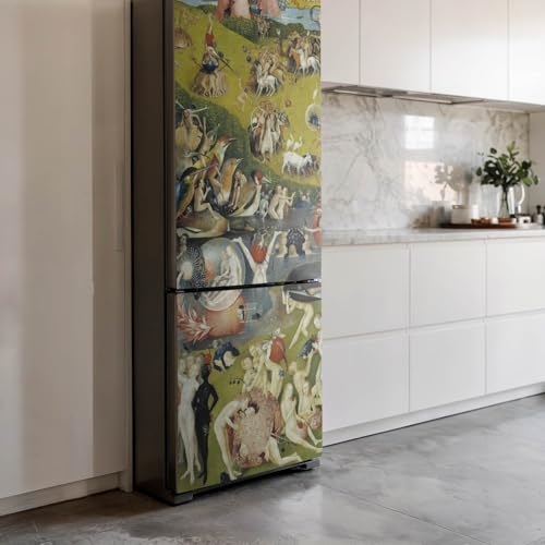 Sticker couvrant entièrement frigo masquage défauts 60x205 cm - 4