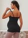 ATTRACO Maternity Tank Top with Built in Bra Ribbed Pregnancy Athletic Yoga Shirts Camisole XL Black