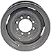 Dorman 939-198 16 x 7 In. Steel Wheel Compatible with Select Ford Models, Gray