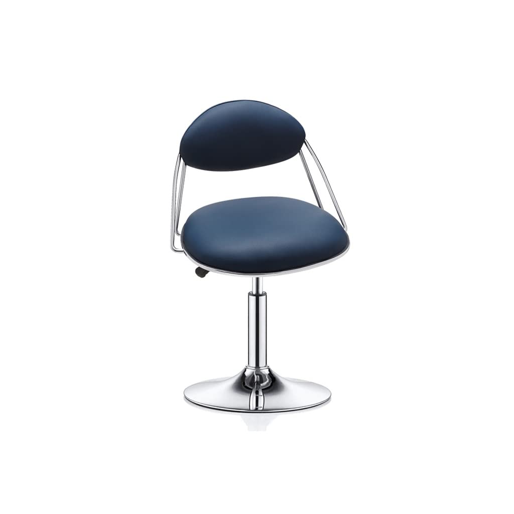 Chaise bureau pivotante bleue au design épuré pour home office chic